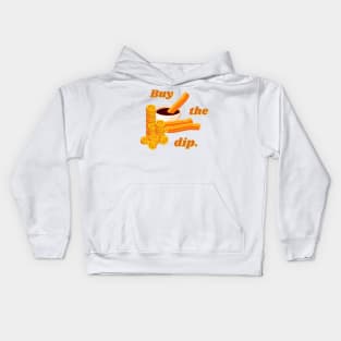 Buy the dip if you're bearish enough Kids Hoodie